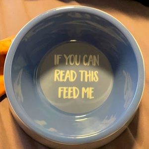 (3/$25) NWT Top Paw Melamine Bowl - Crisscross